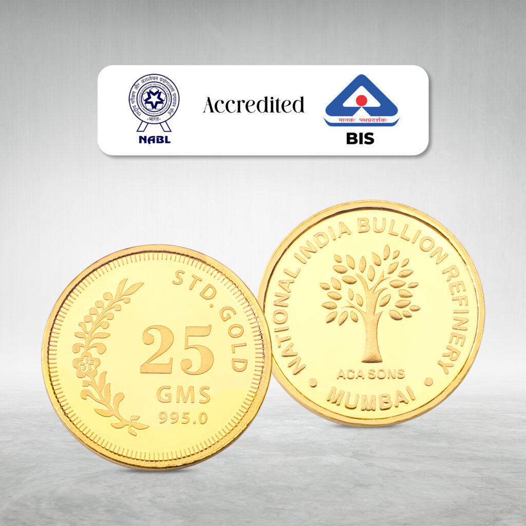25 Grams Gold Coin 995