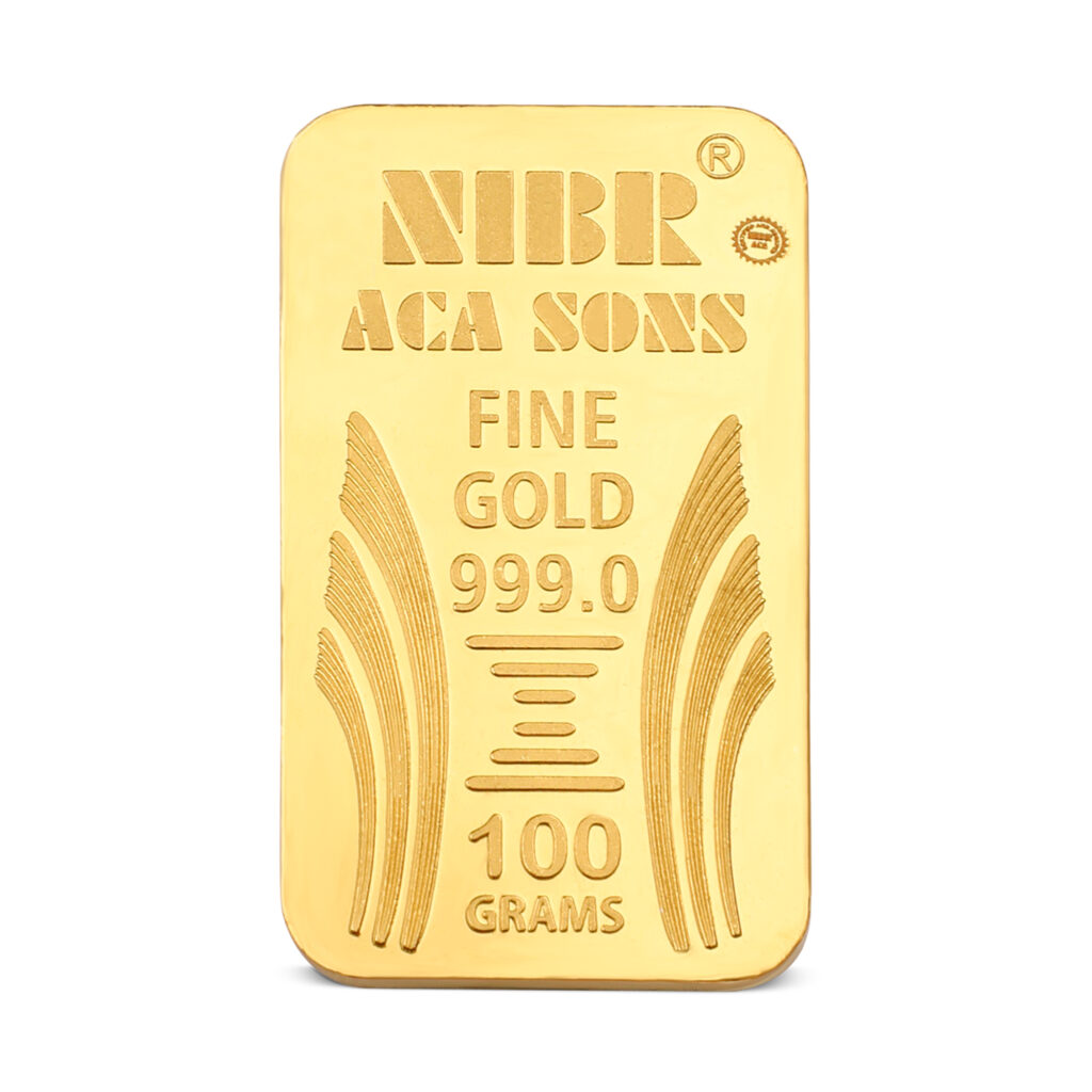 100 Grams Gold Bar 999 (24 Karat)