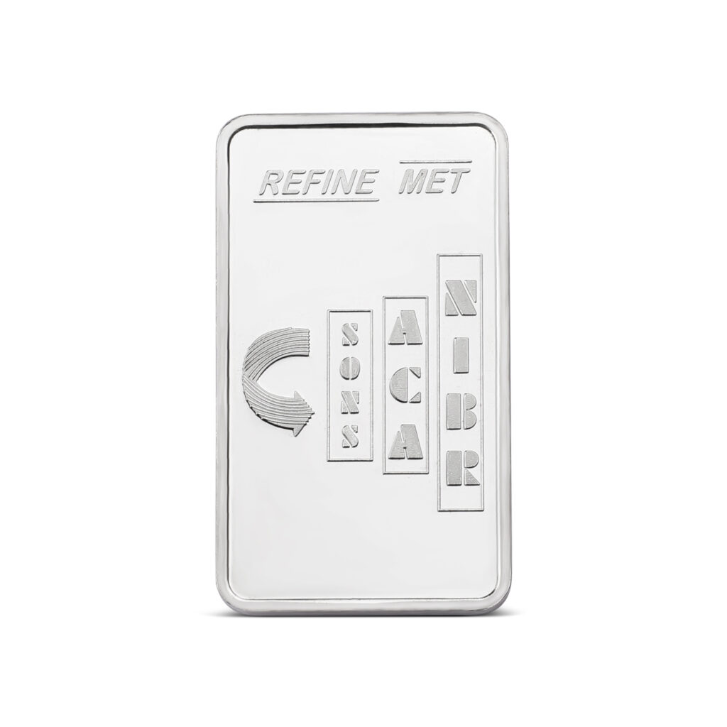 100 Grams Silver Bar 999