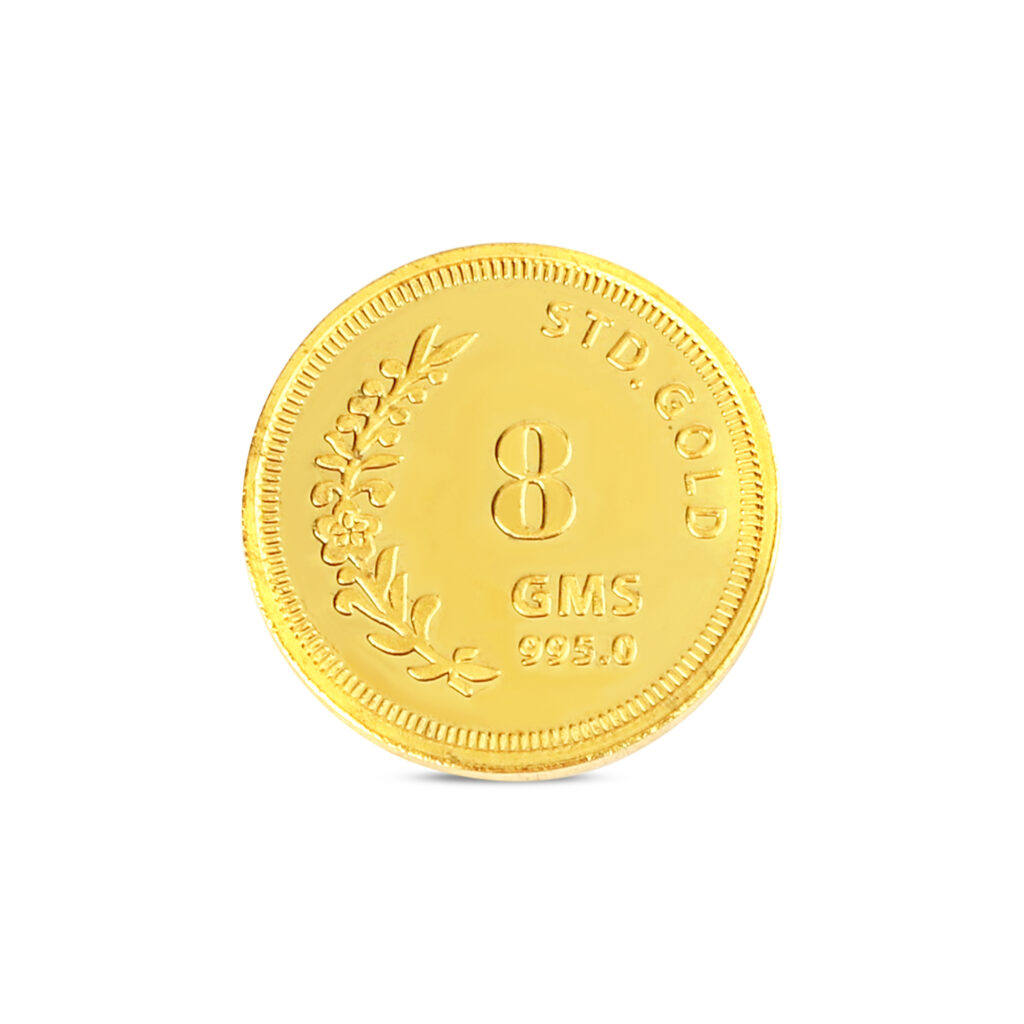 8 Grams Gold Coin 995