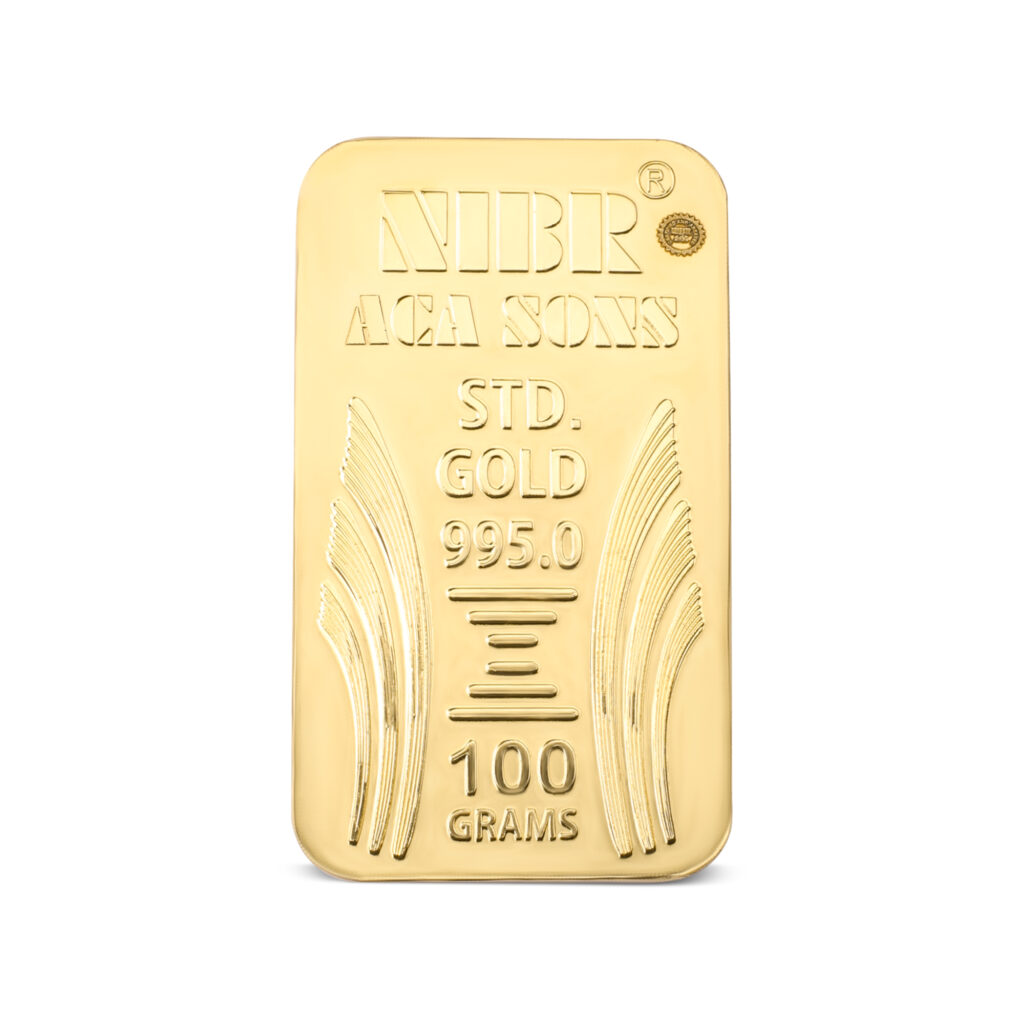100 Grams Gold Bar 995