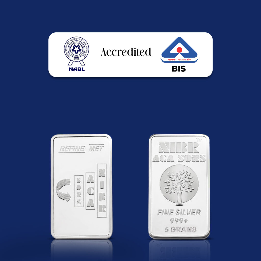 5 Grams Silver Bar 999