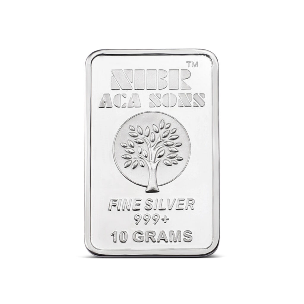 10 Grams Silver Bar 999