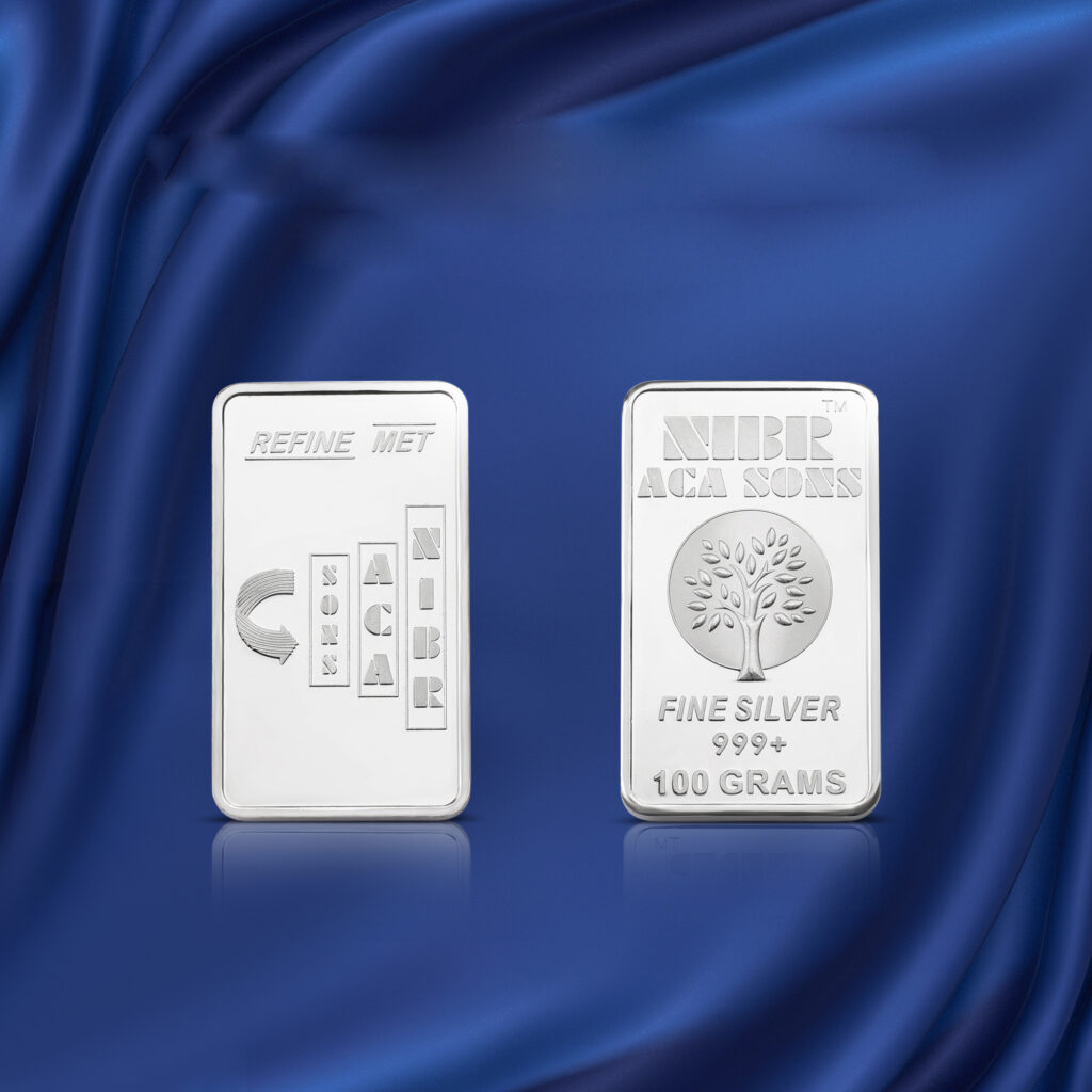100 Grams Silver Bar 999