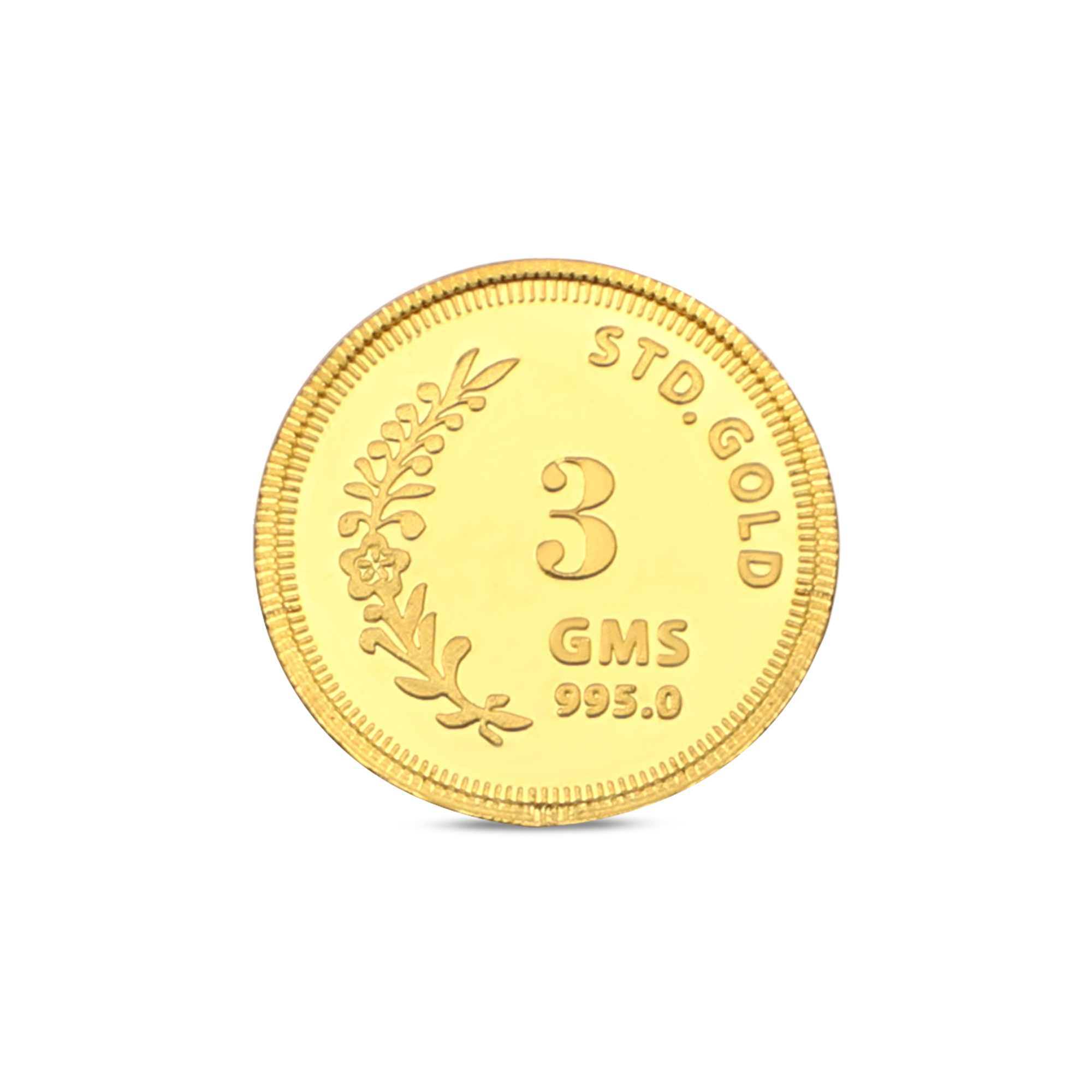 3 Grams Gold Coin 995
