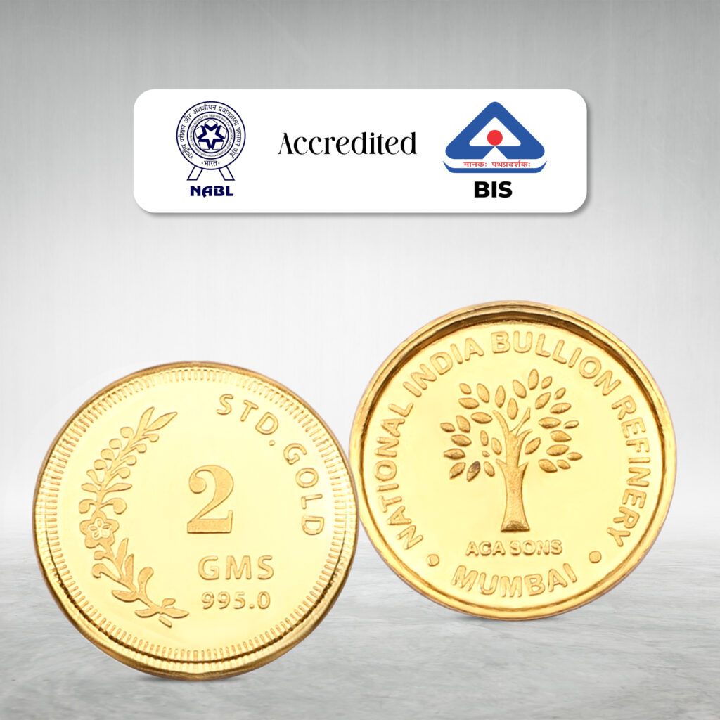2 Grams Gold Coin 995